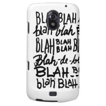 Blah - blah