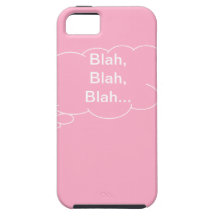 Blah - blah iPhone 5 cover