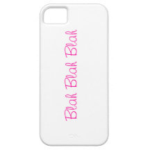 Blah - blah IPhone 5S mobilt fodral iPhone 5 Cover