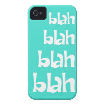 Blah turkos - blah case för iPhone 4s Case-Mate iPhone 4 Fodral