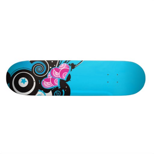 blått-bakgrund-med-Shapar Skate Board Decks