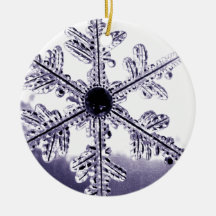 Blått cirklar snowflaken julgranskulor
