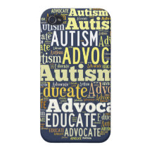 Blått för Autismmedvetenhetiphone case