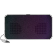 Blått- och lilatechno PC högtalare