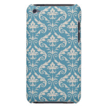 Blått- och solbrännadamast barely there ipod covers