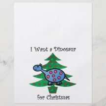 Blått önskar jag en dinosaur för jul flygblad