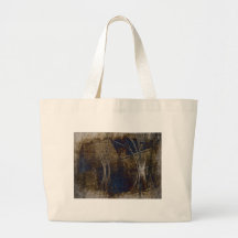 Blått Waterscape Tote Bags