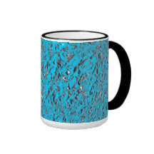 Blåttaluminium Kaffe Koppar