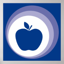 blåttäpple print