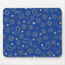 BlåttBandana Mousepad Mus Mattor