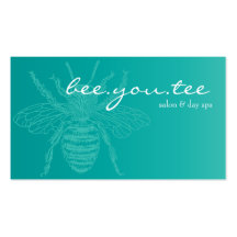 Blåttbi Bizcard Visit Kort