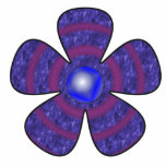 blåttblomma photo sculpture