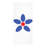 blåttblommasymbol ställkort