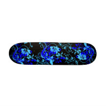 Blåttblommigt Anpassningsbara Skateboard