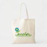 Blåttdaisylärare TACKAR DIG gåvatotot Tote Bags