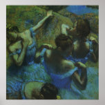Blåttdansare av Edgar Degas, vintageImpressionism Posters