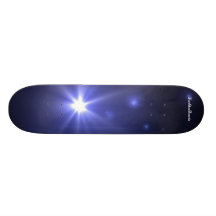 BlåttFireStar Skateboard