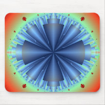 Blåttkotteoändlighet Mousepad Musmatta