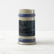 blåttmåneskogen kaffe mugg
