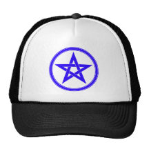 BlåttPentacle Mesh Kepsar