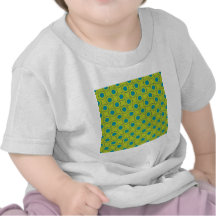 BLÅTTPOLKAEN för GRÖNT beach-paper-2 PRICKER POLKA Tshirts