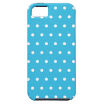 Blåttpolkaen pricker mönster iPhone 5 Case-Mate skydd