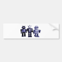 blåttrobotbildekal