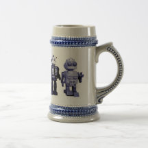 blåttrobotstein kaffe muggar