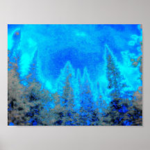 blåttskog print