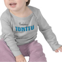 BlåttTonttu personlig begynna lång muff Tshirts