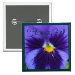 BlåttVioletPansy Pins