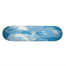 Blek - blåttnalle för pojkar anpassningsbara skateboard