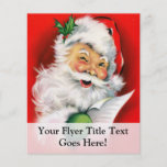 Blinka Santa Flygblad Designs