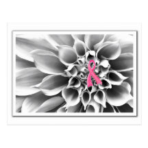 Blk & vit/rosa bandvykort