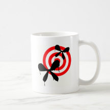 Blöda fjäril: Bullseye Kaffe Mugg