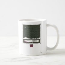 Bloda ner knivar kaffe muggar