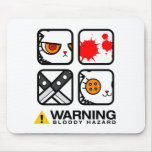 BLODIG KANIN MOUSEPAD MUS MATTOR
