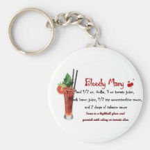 Blodigt Mary drinkrecept Nyckelringar