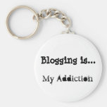 Blogging är…, Min böjelse Keychain Nyckel Ring