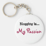 Blogging är…, Min passion Keychain Nyckel Ring