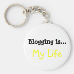 Blogging är…, Mitt liv Keychain Nyckelring