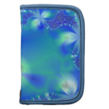 Blom- blått organizer