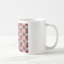 Blom- bukett kaffe kopp