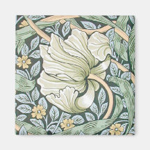 Blom- design för William Morris Pimpernel Magneter
