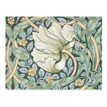 Blom- design för William Morris Pimpernel Vykort