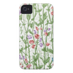 Blom- Iphone 4/4S för vintage fodral iPhone 4 Case-Mate Fodral