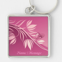 Blom- mode 2 Keychain Nyckelring
