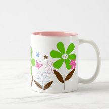 Blom- mugg