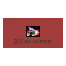 Blombukettfotokort