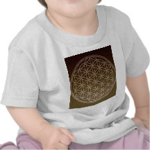 Blomma av liv tee shirt
